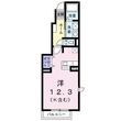 ファミールケイ Dの間取図