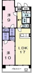 レジデンス牟礼の間取図