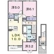 セリーンガーデン Ⅲの間取図
