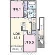 セリーンガーデン Ⅰの間取図