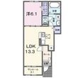 セリーンガーデン Ⅰの間取図