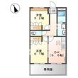 スカイヒルズ光　朝日の間取図