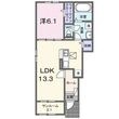 セリーンガーデン Ⅰの間取図