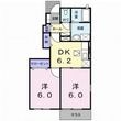 アンジュメゾンＣの間取図