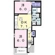 サン プレーヌBの間取図