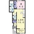 サン・ガーデンDの間取図