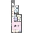 アンソレイエ.RIO Aの間取図