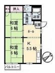 フレグランスビバの間取図