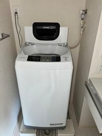 洗濯機が備え付けてあります◎ ※別のお部屋の写真です(参考:302