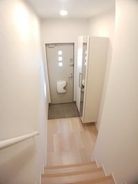 きれいな玄関です