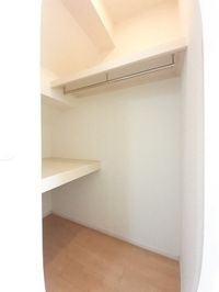 大きなスペースがあり、収納には困りません