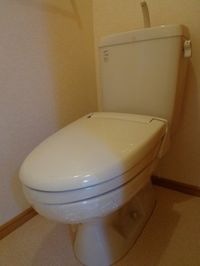 トイレもきれいです