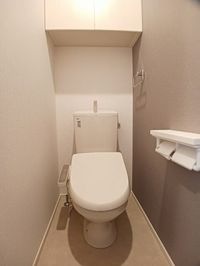シンプルで使いやすいトイレです