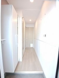 シンプルで使いやすい玄関です