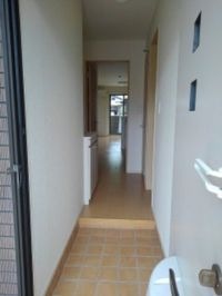 きれいな玄関です