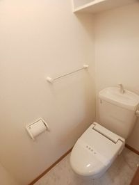 トイレもきれいです