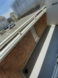陽当たり良好なバルコニーです