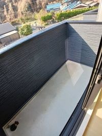 お洗濯にも便利なバルコニー付き