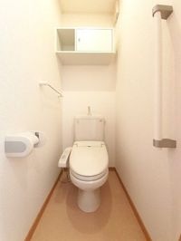 トイレもきれいです