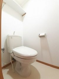 トイレもきれいです