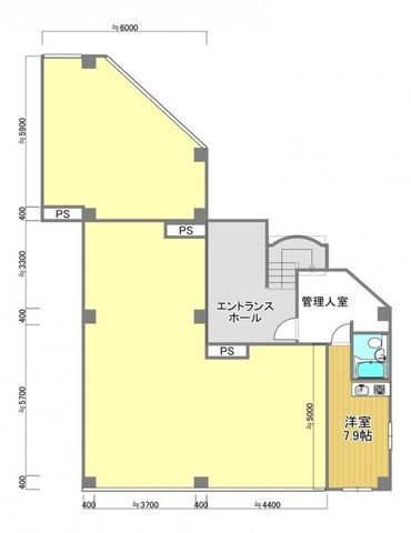拡大写真:大阪市東淀川区大隅2丁目 1階1の間取り