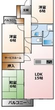 ドルチェ甲子園の間取図