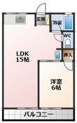 西宮市里中町2丁目の間取図