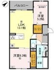 シーグレース浜甲子園の間取図