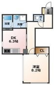コロナール甲子園の間取図