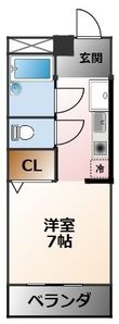 ハイツコンフォートの間取図