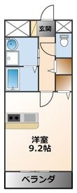 ジュネス里中の間取図