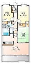 ハイツ甲四公園の間取図