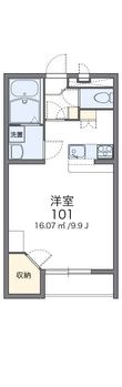 キャッスルの間取図