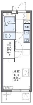 レインボーステイツの間取図