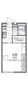スイーツの間取図