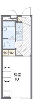 ミディ―Cの間取図