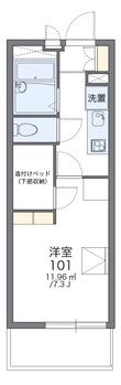 SHIBA　ALL1の間取図