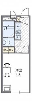 アンジュエ　の間取図