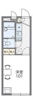 山崎85の間取図