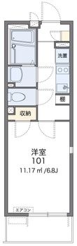 カサミラⅡの間取図