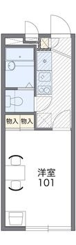 けやきの間取図