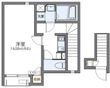 HOSOYAⅢの間取図
