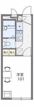 フィーユⅡの間取図