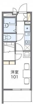 ピエール　コリーネの間取図