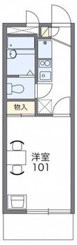 ツインハイツBの間取図
