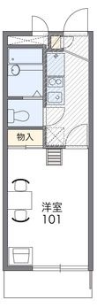 ドゥジエームの間取図