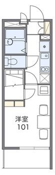 ムーブメント鶴瀬の間取図