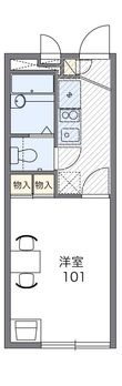 スカイタウンの間取図