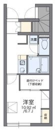 コテナン上新井の間取図