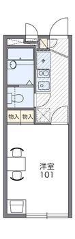コスモス新河岸の間取図